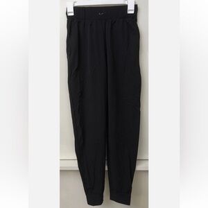 Nike dri-fit logo Black Relaxed Fit jogger track Pants
